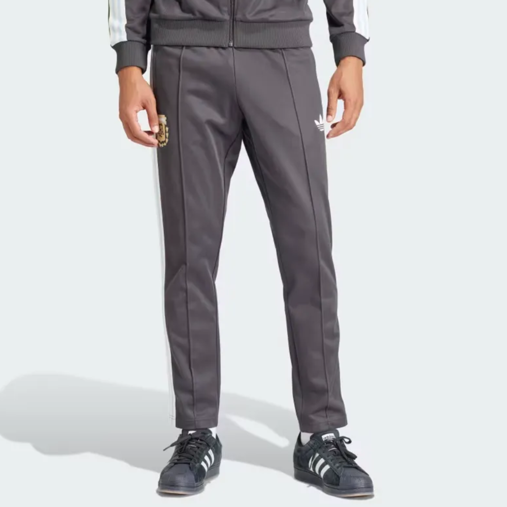 Adidas阿迪达斯三叶草男子足球世界杯阿根廷运动训练长裤 IU2157