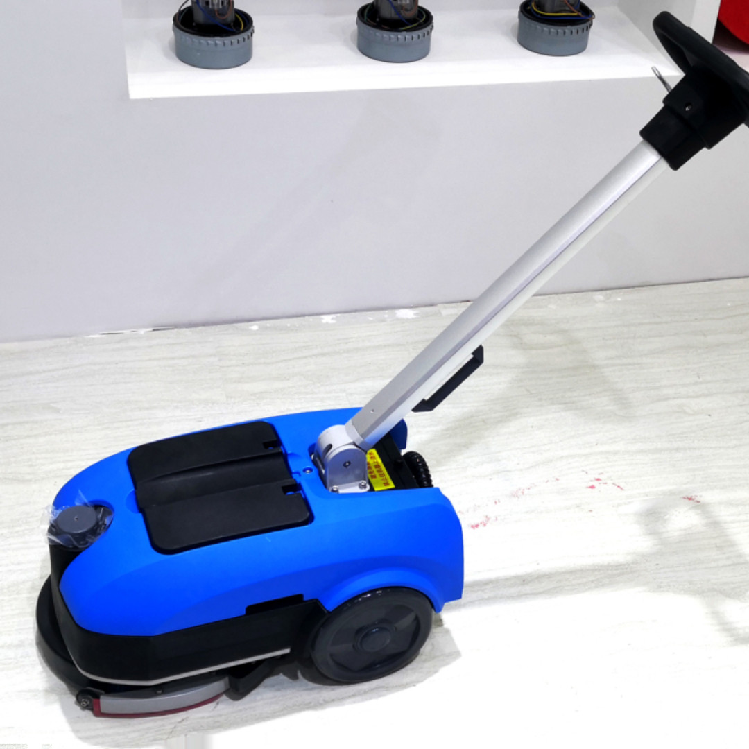 超宝HY-M3新款锂电双刷迷你洗地机器人餐厅食堂吸拖一体吸尘机