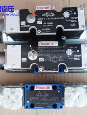 力士乐电磁比例阀4WRAE10W30-22/G24K31/A1V 压力机挤压机空置房