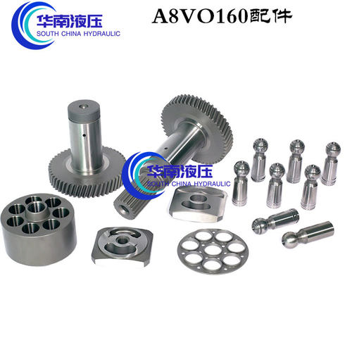 力士乐A8VO160旋挖缸体柱塞泵传动轴 补油泵 修理包油封广州维修