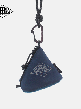 BUFFING「山尖包」有趣挂脖耳机包迷你斜跨钥匙包潮牌个性零钱包