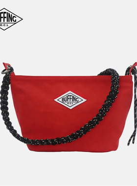 BUFFING 2026新款正红色小包轻便休闲手机斜挎包个性单肩包潮户外