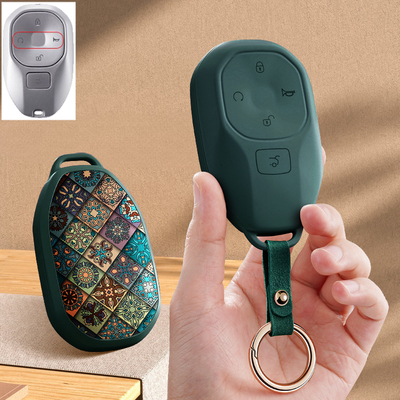 适用广汽传祺向往S9汽车钥匙套S7遥控保护套GS3影速包壳扣2025款