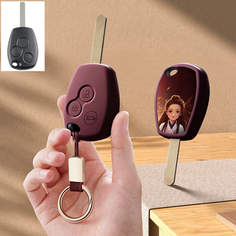 适用奔驰斯马特smart汽车钥匙套精灵fortwo斯玛特S遥控保护套壳扣