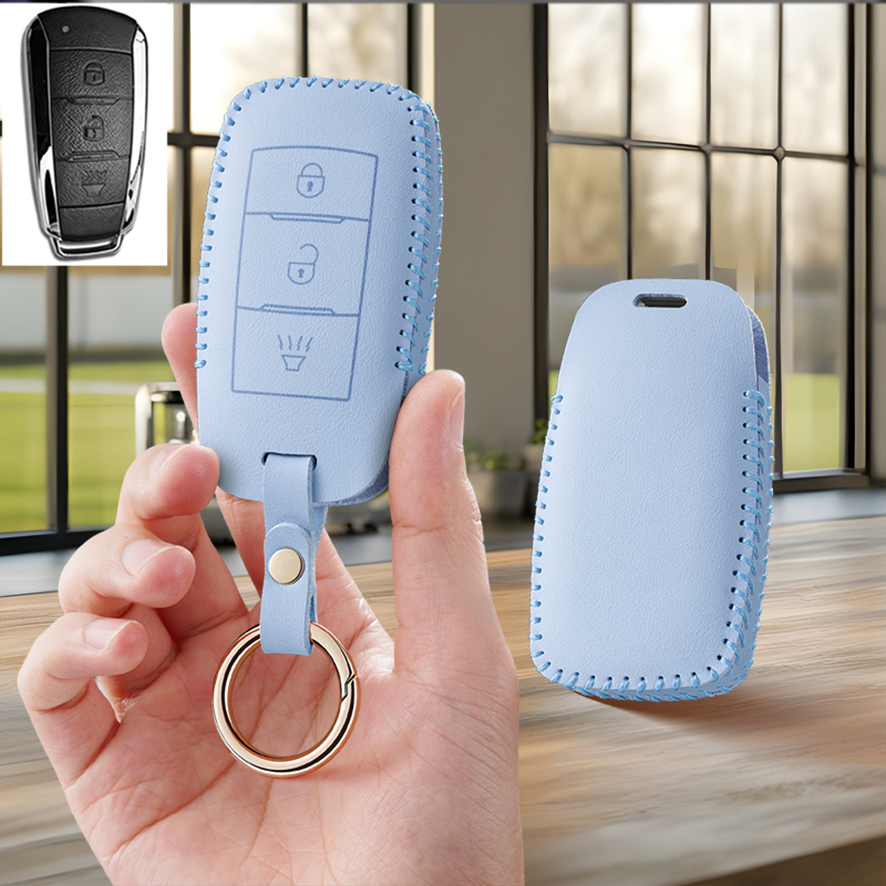 适用广汽吉奥星朗汽车钥匙套专用g5遥控器GX6保护套GX5包壳扣男女