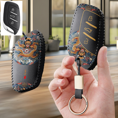 适用名爵6汽车钥匙套MG5遥控保护套5包EZS扣女ZS高级HS全包专用男