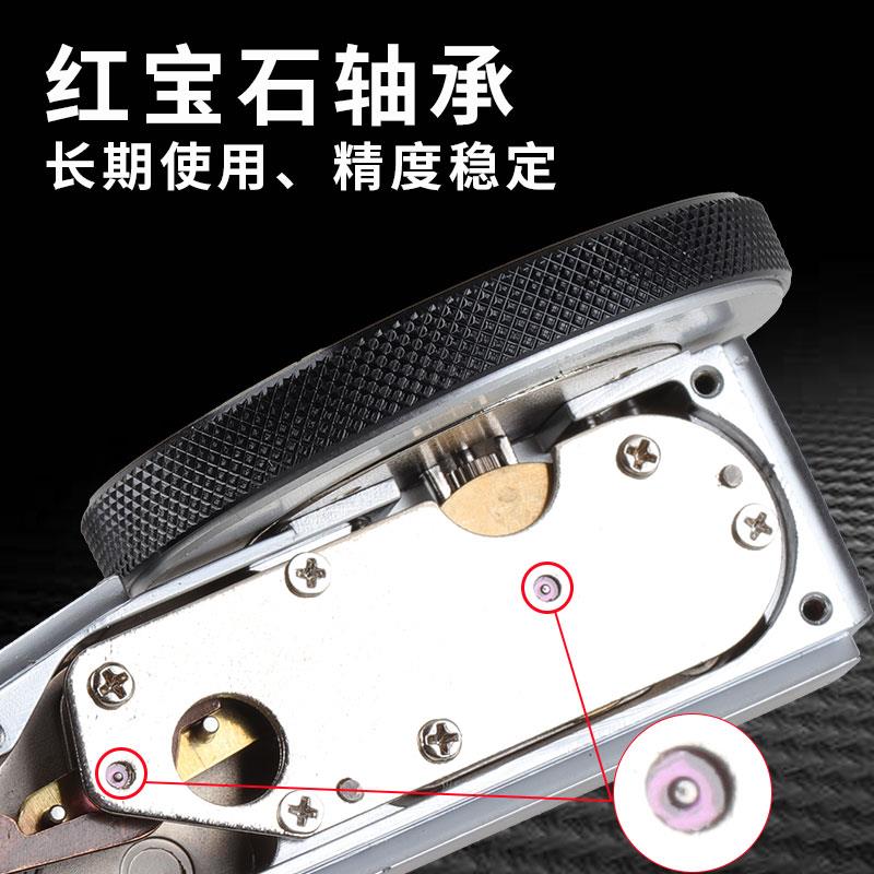 AMGDO杠杆百分表千分表三丰红宝石测量头校表头万向磁性表座套装