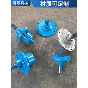 323型水泥螺旋输送机搅拌站绞龙尾盘轴承座尾盖配件 273 165 219