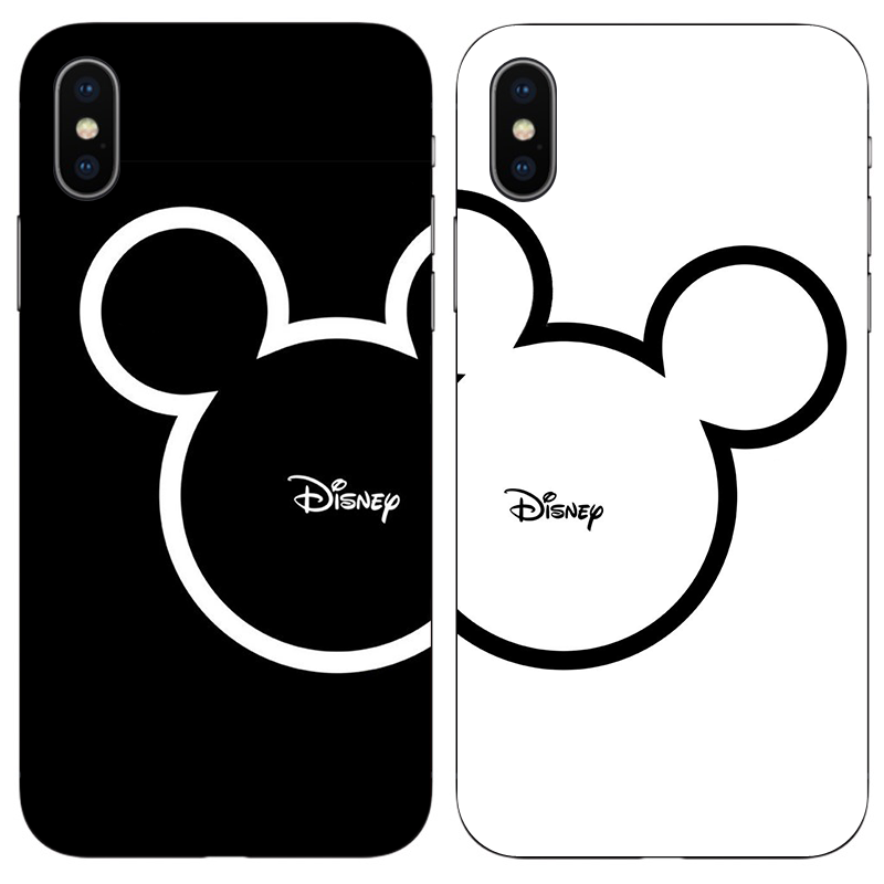 适用苹果14手机壳米奇iPhone6s/7/8p/13pro/xsmax软壳XR迪士尼SE2