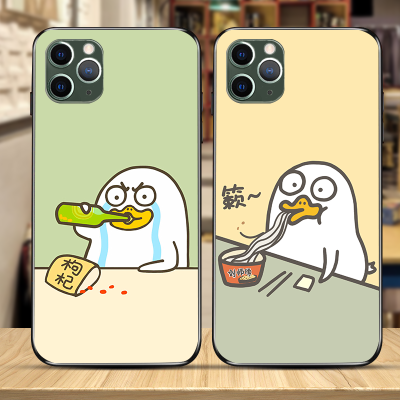 小刘鸭适用华为P40手机壳nova7/8se软壳mate40pro荣耀v30畅享20