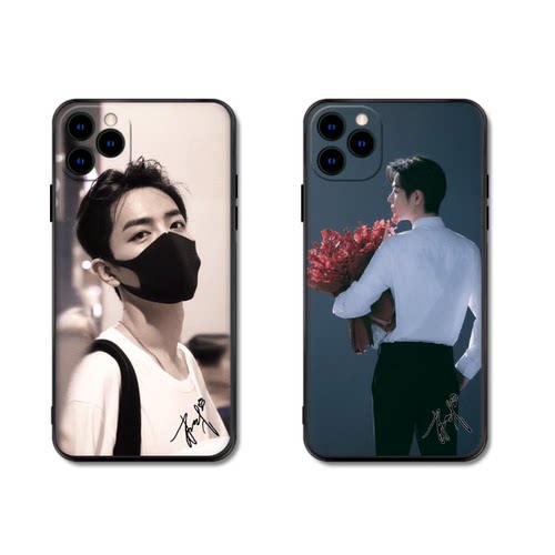 肖战手机壳苹果1514promax适用12/13pro男女款iPhone6s7P8plus/xr/xsmax/se软壳X任意机型个性定制防摔保护套