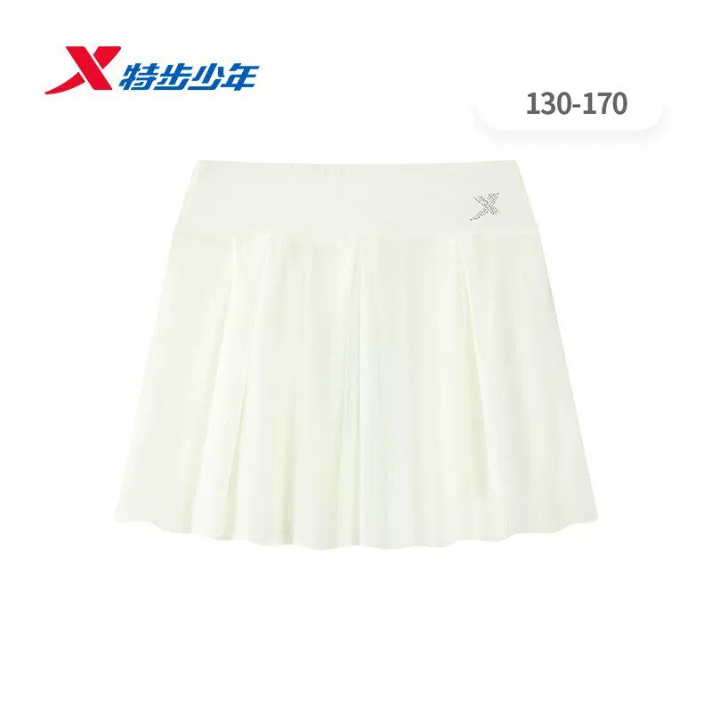 特步儿童百搭短裙2026夏新款女大童舞蹈休闲运动裙裤674324904419