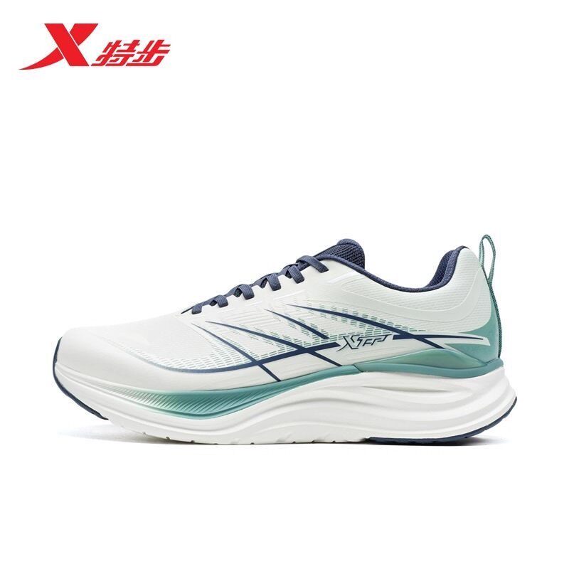 特步男鞋跑步鞋2026新款皮网防滑耐磨跑鞋户外运动鞋减震休闲鞋