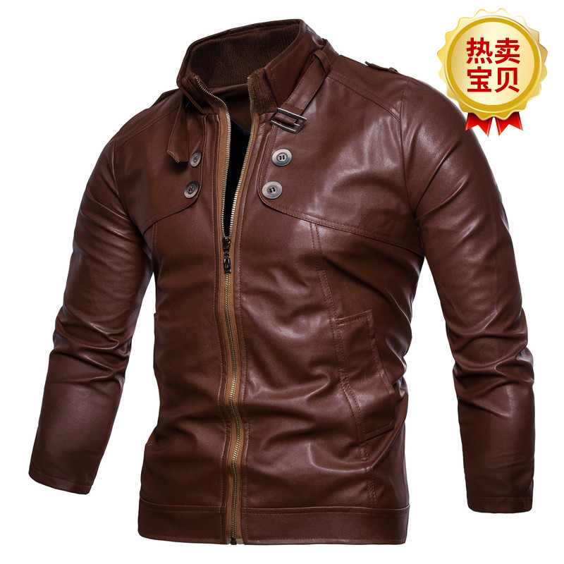 man Leather jacket Coat men Autumn Winter jackets coats