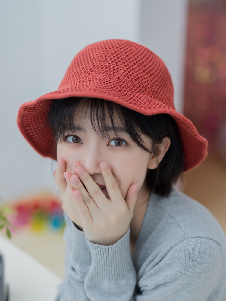 可折叠休闲风日系文艺防晒遮阳帽