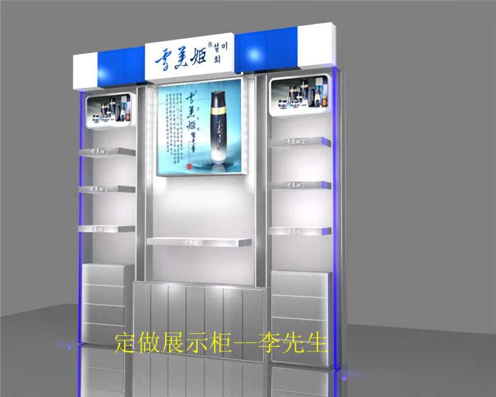 蘇州李掌柜展柜廠家專注定做化妝品柜臺中島柜臺珠寶展示柜服裝柜