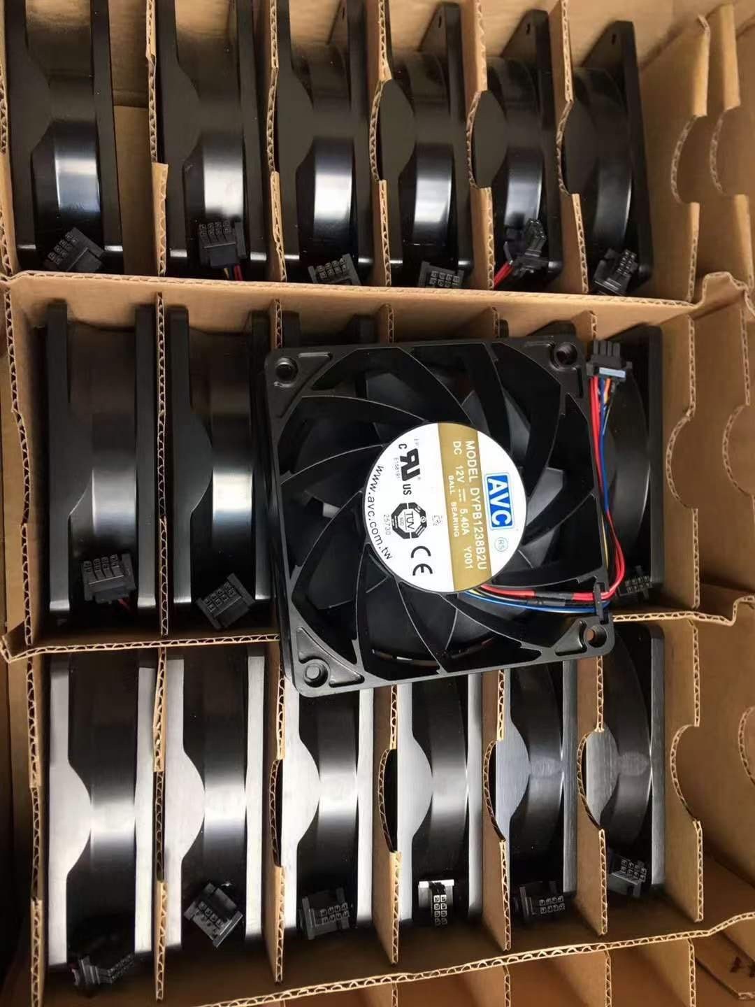 AVC 12038风4线pwm暴力风扇 DYPA1238B2U 12V 5.4A机DYPB1238B2U