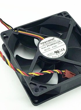 FOXCONN富士康 9025 9cm电源机箱风扇 12V 0.24A PVA092G12M