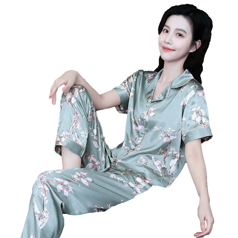 2022年新款睡衣女春夏季冰丝
