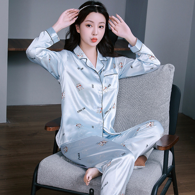 顿尼科女丝绸舒适柔软可外穿