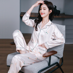 顿尼科女丝绸舒适柔软可外穿