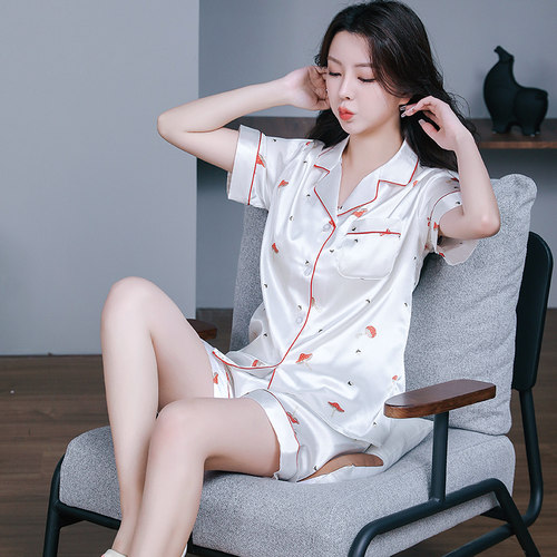 顿尼科女丝绸舒适柔软可外穿