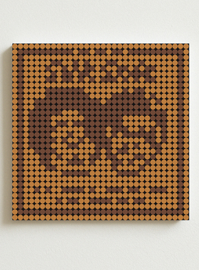 Bruno Mars布鲁诺马尔斯火星哥专辑像素积木画周边带相框