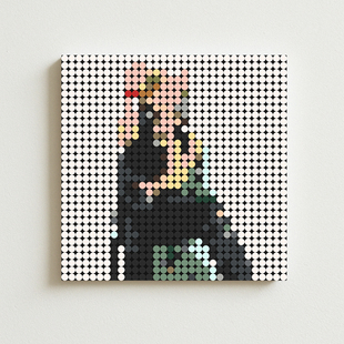 王菲Faye Wong专辑浮躁周边像素积木画海报拼图挂画摆件收藏礼物