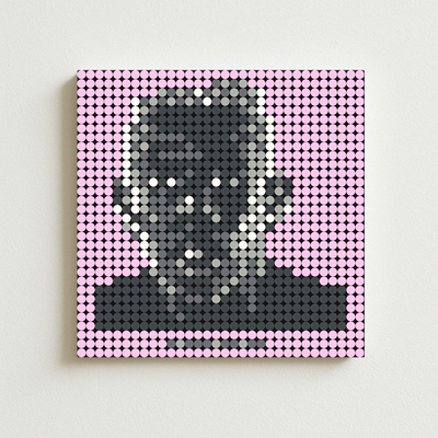 Tyler The Creator积木专辑周边封面像素积木画IGOR海报带相框