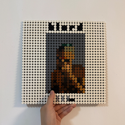 Frank Ocean弗兰克奥申专辑封面海报Blonde积木专辑 说唱嘻哈周边