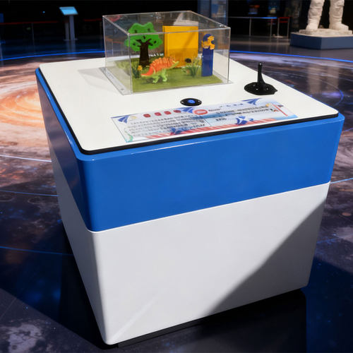 手摇发电互动游戏科普展品展馆展会科学实验科技馆学校科教仪器