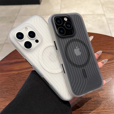 创意夜光适用iPhone17promax条纹