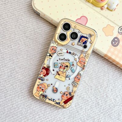 星星人磁吸支架适用iPhone16prom