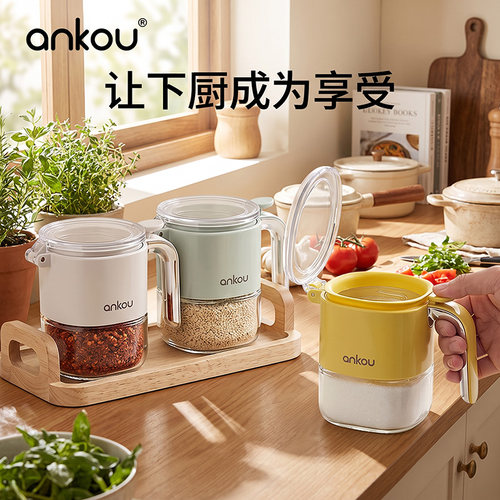 玻璃调料罐调料盒家用厨房高端