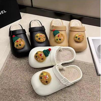 包头拖鞋女防水可拆洗可拆卸