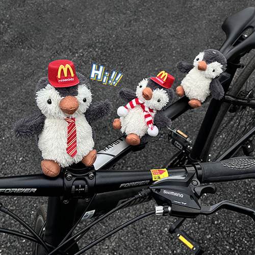自行车装饰麦当企鹅自行车