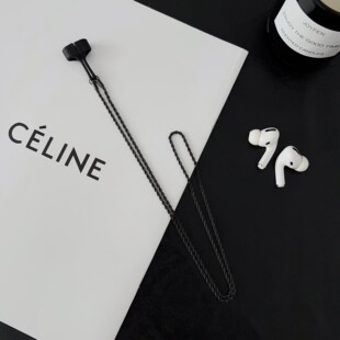 新款无线蓝牙耳机防丢链钛钢材质用于苹果安卓手机漫防掉佩戴专用