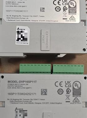 台达PLC模块DVP16SP11T24年25年出厂全新