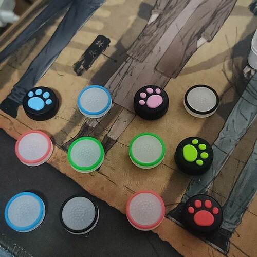 任天堂Switch摇杆帽NS OLED猫爪摇杆套NS l