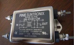 E10H SUNTRONIX全新滤波器SN 韩国华仁FINE