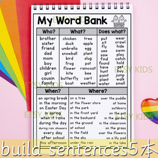 Write sentences