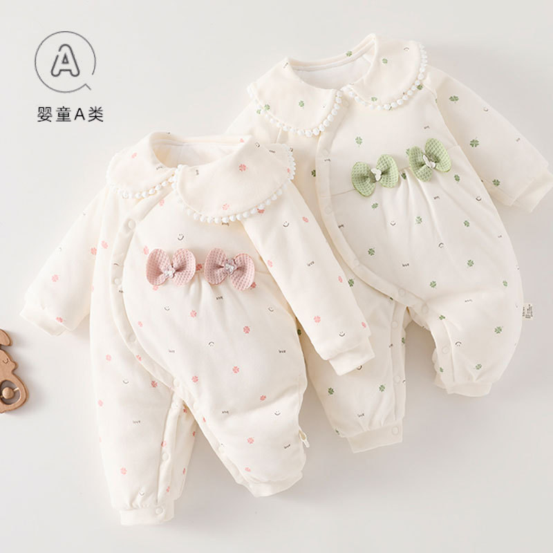 婴儿衣服秋冬季厚棉80g新生儿棉袄公主袖蝴蝶衣宝宝夹棉加厚棉服,童装/婴儿装/亲子装,棉袄/棉服,淘宝优惠券,粉丝福利购,淘宝优惠卷
