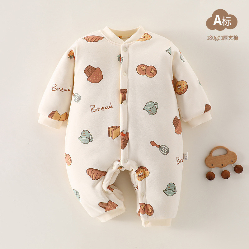 冬季婴儿服a类宝宝夹棉连体衣加厚保暖棉衣长袖无骨宝宝棉衣爬服,童装/婴儿装/亲子装,棉袄/棉服,淘宝优惠券,粉丝福利购,淘宝优惠卷