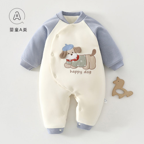 120g婴儿秋冬款连体衣保暖棉服