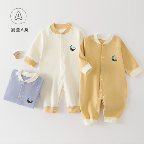 婴儿连体衣舒绒保暖无骨