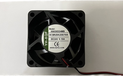 全新YH-XQF X6025D24MB 6025 24V 0.15A 6CM厘米 变频器散热风扇