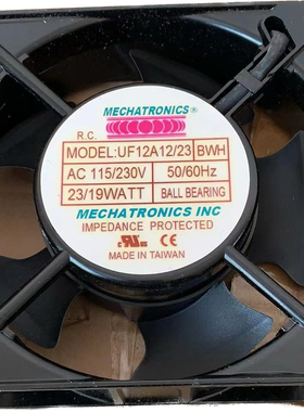 1203812水冷新款上市CMUF12A1223BWH115230V双电压交流散NMB扇