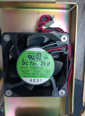 SERVO原装伺服SERVO TUDC24Z4 24V0.08A 1.8W 6cm6025变频器风扇