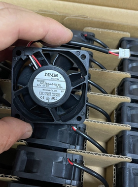 NMB原装06025SA-24Q-BL 24V 0.13A 6CM 6025变频器专用风扇
