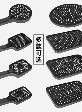 枪灰色增压大花洒顶喷浴霸套装